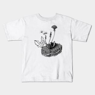 Honeycomb Dandelion Kids T-Shirt